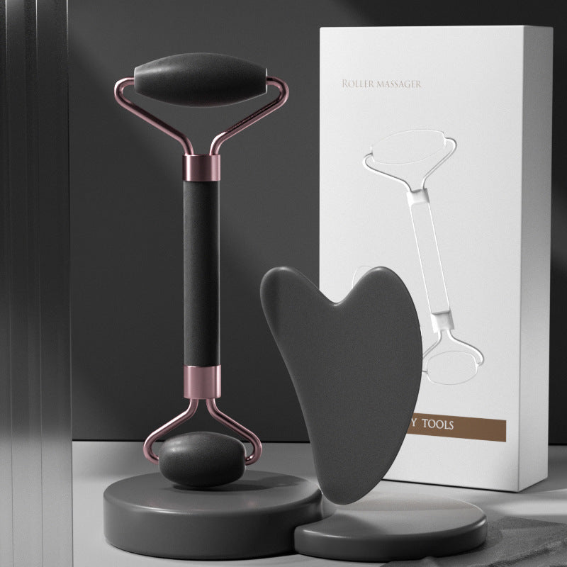 NOVYRA™ GlowSculpt™ -Jade Roller & Gua Sha Set Facial Massage