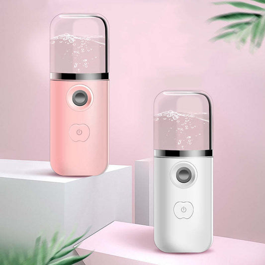 NOVYRA™ PureMist™ – Portable Nano Facial Steamer & Hydration Spray