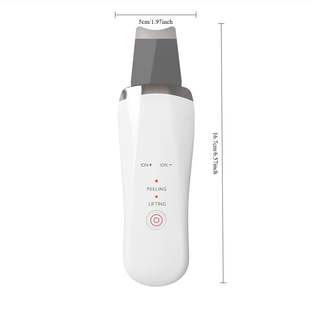 NOVYRA™ SilkSmooth™ – Ultrasonic Facial Scrubber & Deep Pore Cleanser