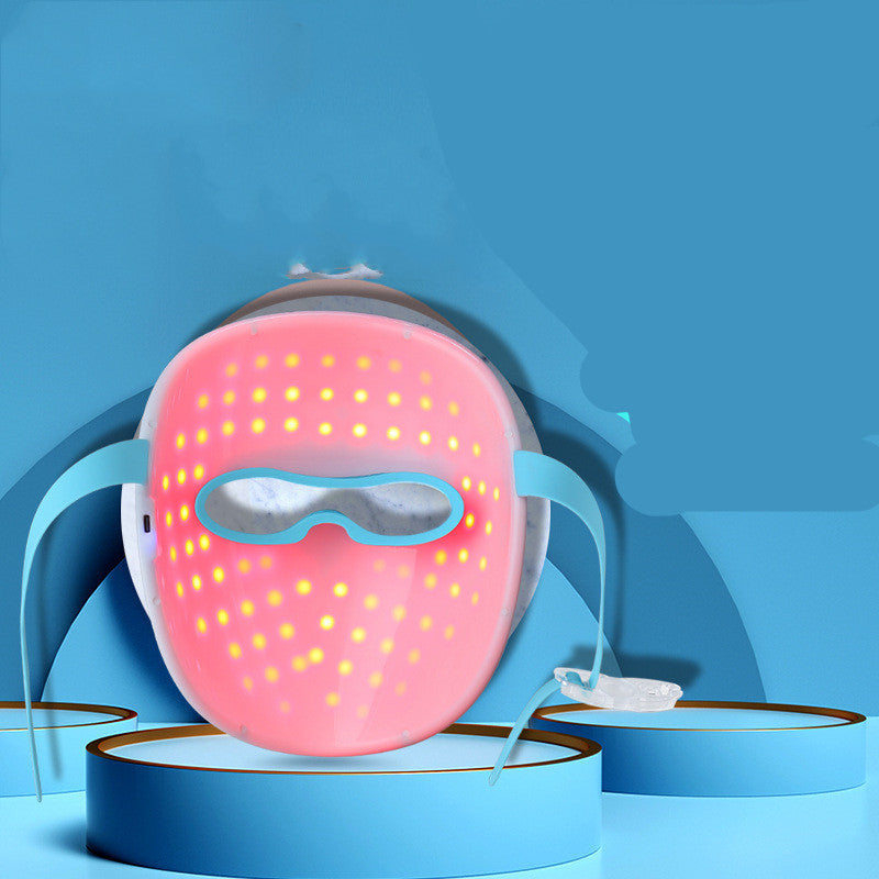 NOVYRA™ LumiGlow™ – 7-Color LED Facial Therapy Mask