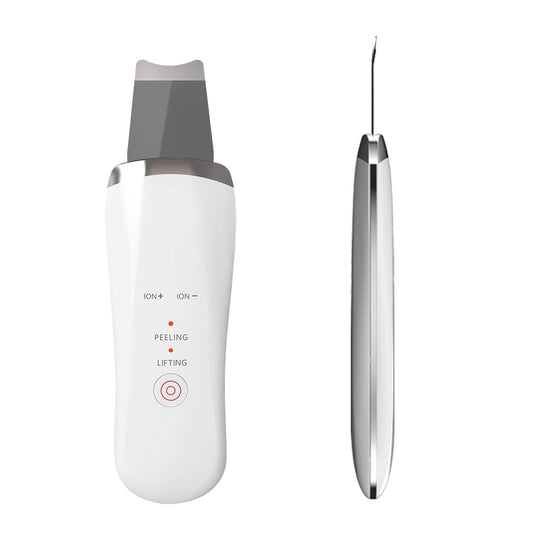 NOVYRA™ SilkSmooth™ – Ultrasonic Facial Scrubber & Deep Pore Cleanser
