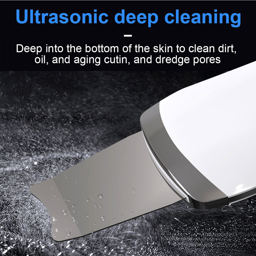 NOVYRA™ SilkSmooth™ – Ultrasonic Facial Scrubber & Deep Pore Cleanser